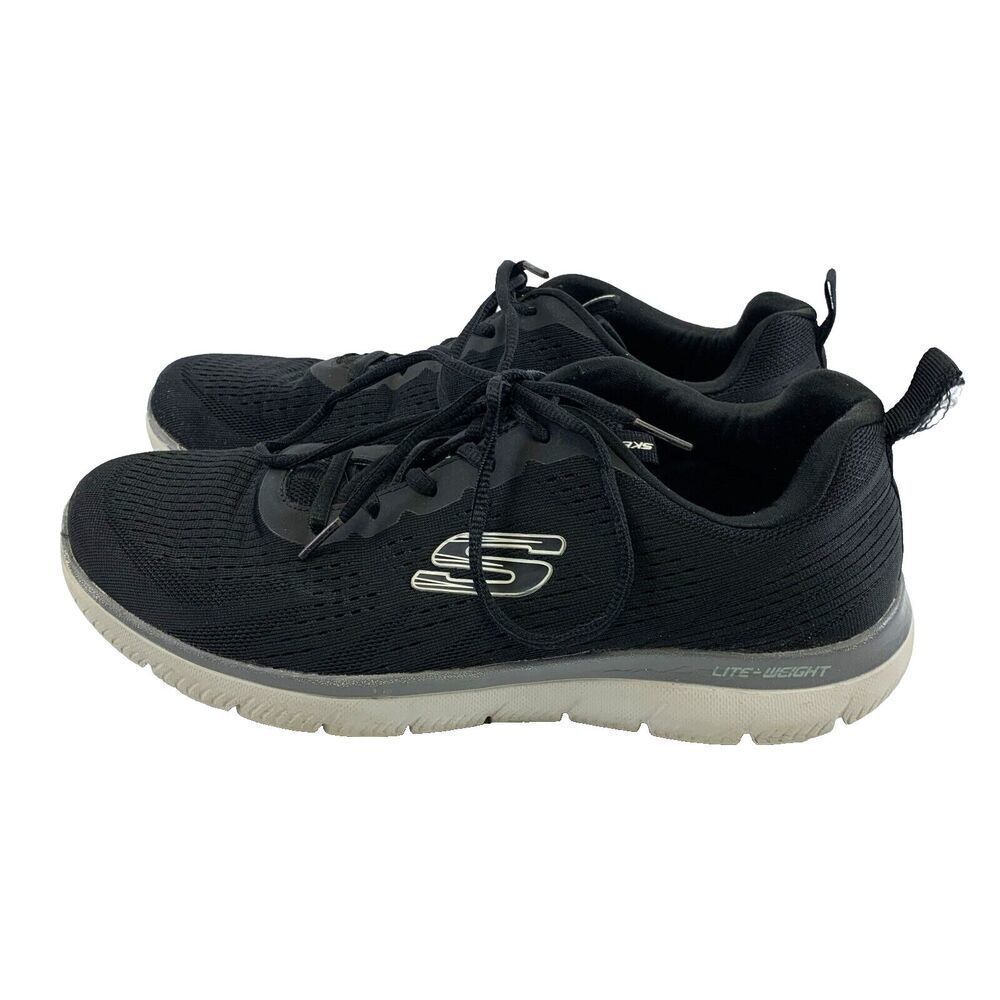 BOGO Skechers Summit Memory Foam Sneaker Lace Up Black Comfort 16890 Mens 10.5